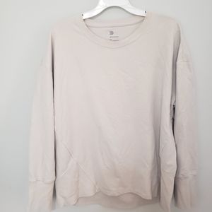 All in motion cream sweatshirt